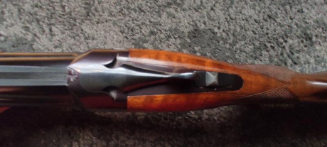 Practicante a estreno por lo que todo está en un perfecto estado. Calibre 12/70. Cañón de 71 cm. Maderas 21
