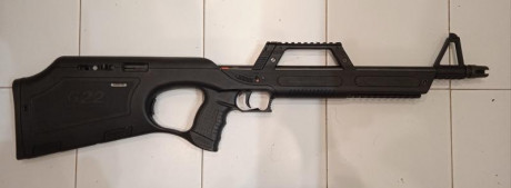 Cambio carabina Walther G22 por pistola calibre 22 LR para precisión o Kit 22 LR para STI Trojan. 

La 02