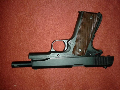 Solo para Madrid, vendo colt M-1911 llWW 45 ACP difíciles  de encontrar en estado original  la vendo  01