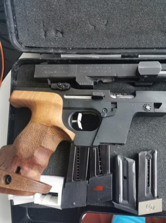 Se vende walther calibre 32 con carro del 22. En buen estado. Dos cargadores de cada. Se puede probar 02