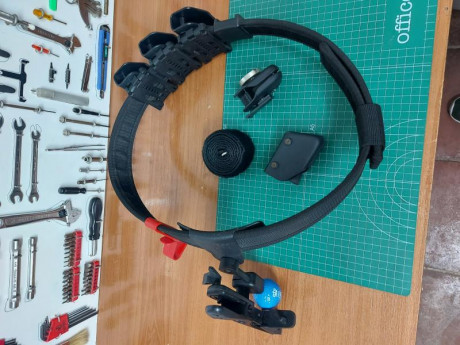 Vendido, pendiente de envío.

Vendo Cinturón (125 -130 cm)  para IPSC con funda de extracción rápida y 00