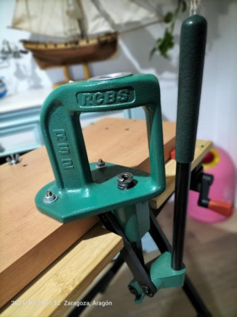 Vendo prensa RCBS RS2
100€+ portes 00