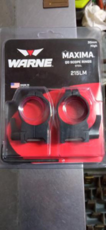 Vendo estas anillas warne maxima desmontables altas de 30 mm, las vendo por 75€ gastos de envío a medias
 02