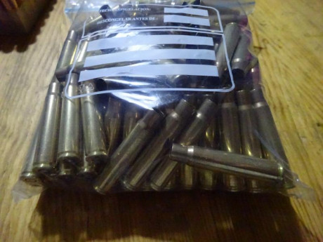 Muy buenas.

Vendo 106 vainas Geco del 8X57 JS, con 1 tiro, pasadas por Tumbler y en bolsa zip que va 01