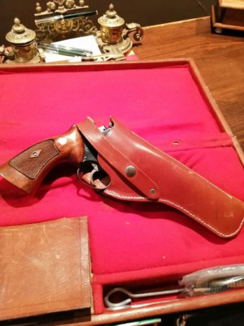 Buenos días.
Vendo revolver S&W MOD 14 K38 MASTERPIECE en CAL 38, su estado es impecable con pocos 32
