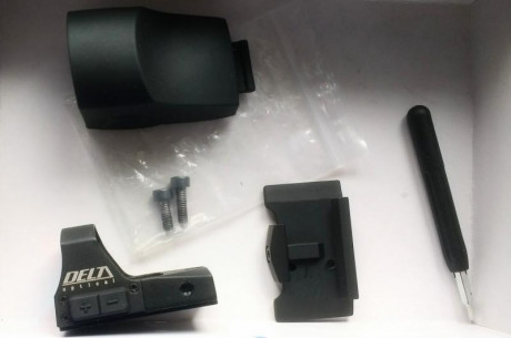 Se vende Punto rojo Mini Red dot, de Delta optics. Prácticamente nuevo.
80 euros envío incluido.
Está 01