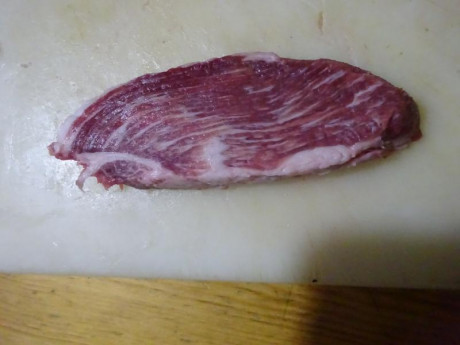 Hoy para comer acelgas hervidas y chuletón de vaca gallega vieja con seis semanas de maduración en cámara 162