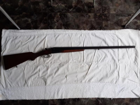 Cambio escopetas por armas de avancarga u otro arma de mi interés. Una es una Browning Auto 5 con cañón 01