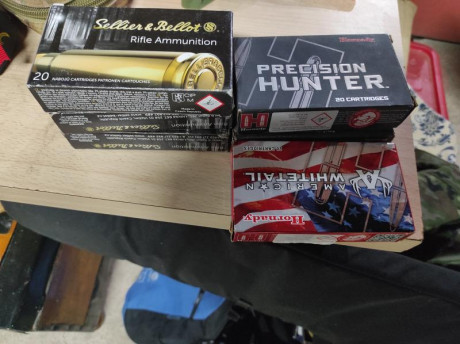 120 vainas calibre 6.5 creedmoor con un solo disparo. 60 de sellier bellot y 60 de Hornady. Precio 35 00