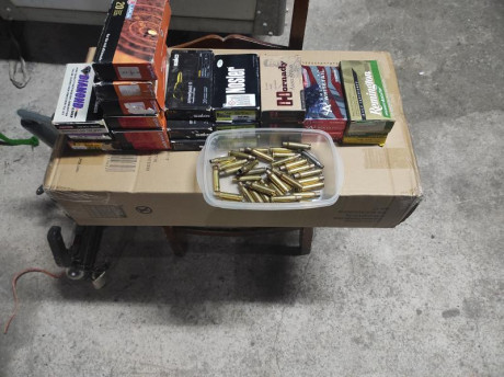 500 vainas de un solo disparo calibre 308 winchester.. 180 vainas de lapua. 60 de nosler. 60 sako. 100 00