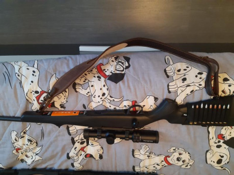 Para un amigo que se está iniciando en la caza mayor, en la provincia de Cádiz, busco un rifle calibre 20