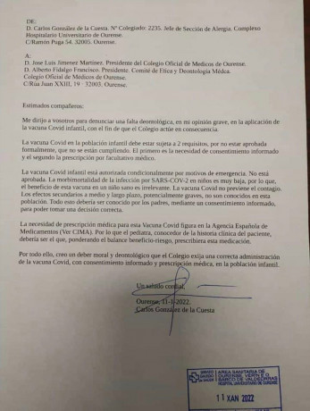 Curioso el caso del hospital de Málaga, todos de sanidad, todos vacunados con las tres dosis, todos CONTAGIADOS, 80