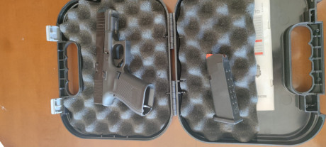 Vendo Glock 19 gen 5, arma de concurso, de 9mm, poco uso, usada para tiro olímpico. En la provincia de 01