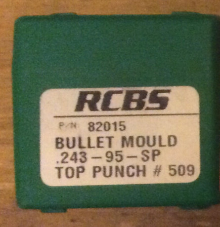 Rcbs de acero calibre .243 W con gas check, en un estado formidable.

Por 50 euros con envío incluído 00