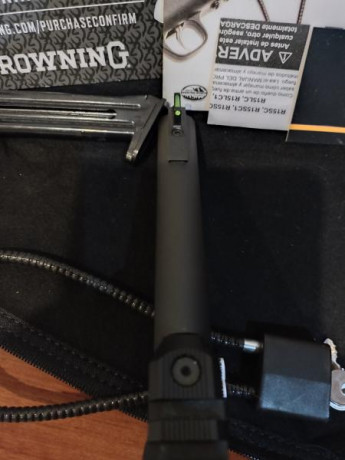 buenas:
la compre en 2018 la use 6 mese por que me hice con una walther gsp expert .y ahí se quedo ocupando 01