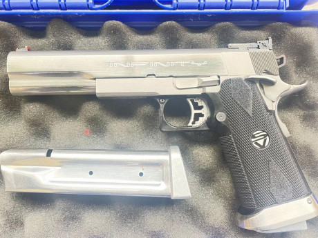 Un amigo vende su pistola Infinity, calibre 9 m/m PB., el arma esta en perfecto estado mecánico y estético.
Precio 31