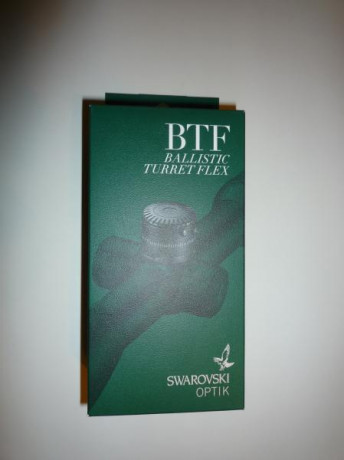 Vendo torreta balística SWAROVSKI BTF FLEX completamente nueva (no se ha montado ni usado), acoplable 02