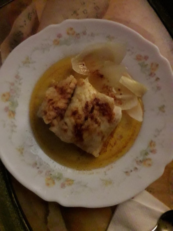 Hoy para comer acelgas hervidas y chuletón de vaca gallega vieja con seis semanas de maduración en cámara 110