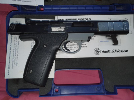 Vendida, se puede borrar. Gracias
Vendo una magnífica pistola Smith and Wesson 22A Sport Series del calibre 00