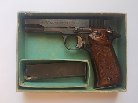 Hola vendo Star S super guiada en "F" por no usarla, la compre por capricho y he disparado 15 11