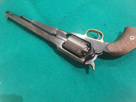 Remington New Army de Uberti

Estado excelente.

300 €

Al arma está en Madrid.

Miguel 690686929 00