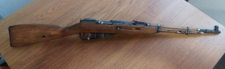 Buenas,

Vendo Mosin Nagant corto modelo M44 del 1953 calibre 7.62X54R. El rifle se encuentra en Madrid, 02