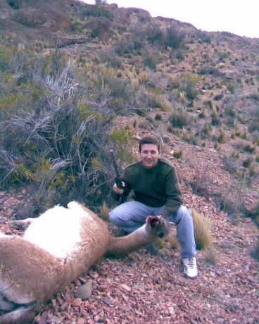 Este es el rifle que utilizo para hacer caza mayor, aca en Argentina son unas 10 las especies habilitadas, 80