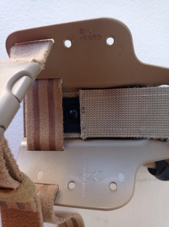 Funda original 6390RDS ALS (zurdo) modificada por Ghostmen Designs en EEUU. 
Adaptada para pistola VP9 01