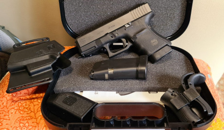 Vendo:
GLOCK 30 Gen 4 del .45 Auto.
Comprada nueva, guiada en A y en venta por jubilación de su antiguo 01