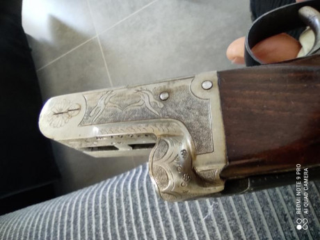 Hola a todos.
Me ha tocado en subasta esta escopeta , del 12mm /410. pero aún no se la longitud de la 02