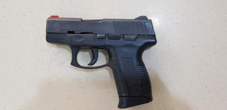 En venta pistola marca Taurus modelo Millenium pt111 PRO calibre 9 pb.
En perfecto estado y funcionamiento.
De 01