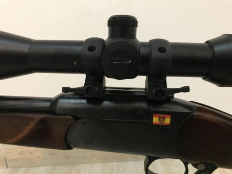 Vendo o cambio monotiro baikal en calibre 308 con mejoras gatillo suavizado a 600gr lomo en culata para 00
