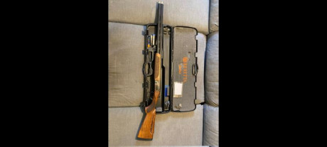Buenas , pongo este anuncio a petición de un amigo que quita esta escopeta Beretta 690  Sporting 
de derecho 10