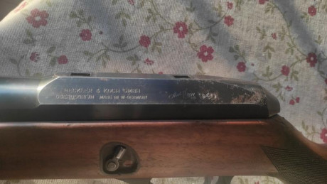 Vendo rifle semiautomático HK 940 calibre 7x64. Interesados envio más fotos del rifle. 00