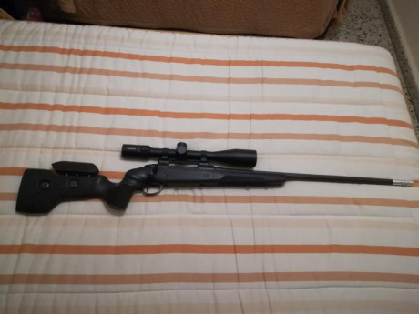 Buenos días, como el hombre propone y Dios dispone, me tengo que deshacer de uno de mis mejores rifles. 21