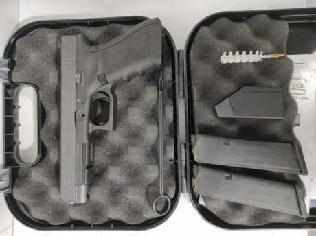 Buenas tardes,
Pongo a la venta mi Glock 34 Gen 4.
Tiene instalados muelles de competición y desconector 01