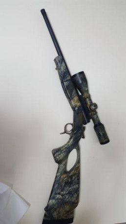 Buenas.
Vendo monotiro Bergara BA13 Take Down con culata Thumbhole.
Cañón de 50". Calibre 308 W. 12