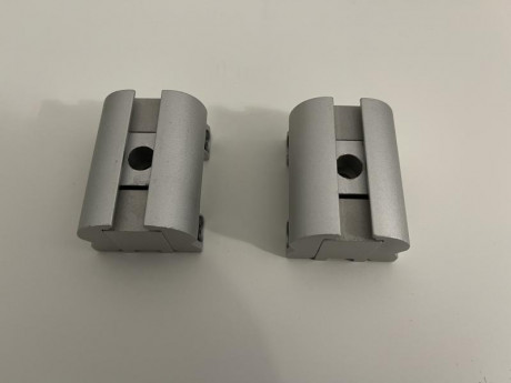 Dos piezas para elevación de guardamanos de carabina Feinwerkbau 800 F.T.
Precio 50€ sin envío.
Mensajes 02