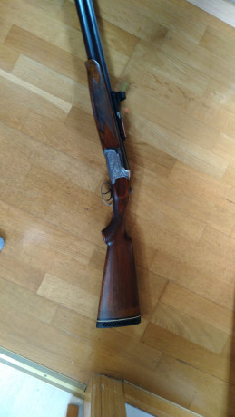 ESTA VENDIDA******VENDO LAMBER SP DOS GATILLOS 71 CAÑON CHOKES 3 Y 1 * INCLUYE MALETIN RIGIDO. GUIADA 00