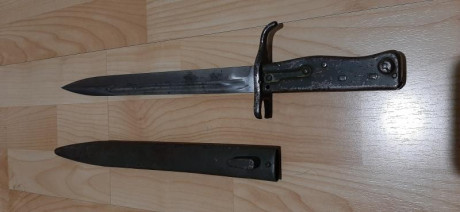 Buenas compañeros,  vendo esta bayoneta en muy buen estado, es una ersatz de la primera guerra mundial, 00