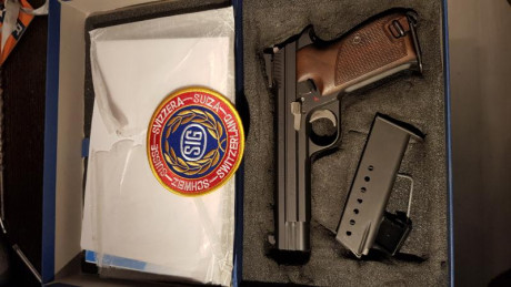 Hola, vendo SIG Suiza, no es la Sig Sauer alemana que por cierto ya no se fábrica allí, ni la americana
Que 60