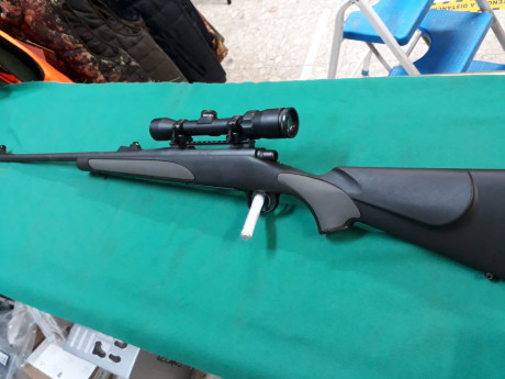 VENDIDO.
Vendo remington 700  375 H&H magnum en muy buen estado y muy pocos tiros. Tiene un visor 02