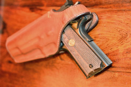 hola pongo a la venta mi COLT 1911 Gold Cup National Match MID RANGE del calibre 38 WC, que es la pistola 02