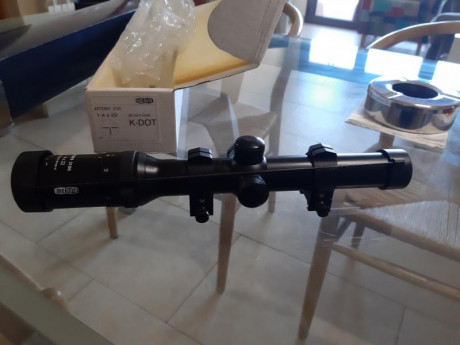 Un amigo vende este visor RI retícula K-DOT.
Interesados contactor por privado y facilito el Tf. del propietario 01