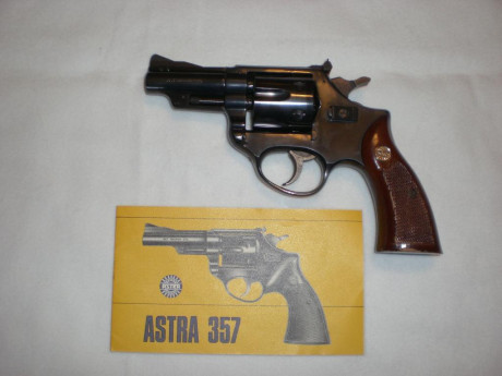 Astra 357 de 3".
Modelo poco frecuente equipado con alza regulable, en perfecto estado y poco uso.
150€+ 02