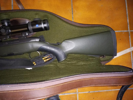 Hola vendo Mannlicher CL SX II cal 7 mm rem mag con cañon flotante acanalado amartillado en frio, culata 00