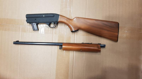 Muy cuidada,  pequeña y ligera,   190 euros  más portes , esta en Madrid  ,
Calibre 22LR 00