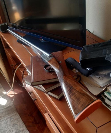 Aya XXV, calibre 12, expulsora, tres y una estrella, cañón de 63.5 cm, solista Churchill etc...
Precio 01