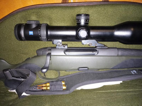Hola vendo Mannlicher CL SX II cal 7 mm rem mag con cañon flotante acanalado amartillado en frio, culata 40
