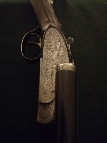 Vendo Grulla-Unión Armera del año 1945 letra Ñ modelo 215 del calibre 12/70 ánima 18.5, longitud 71cm 02